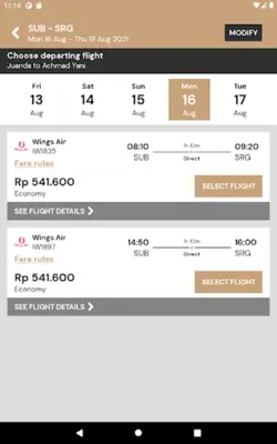 SuperAirJet android App screenshot 6